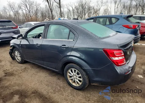 2019 Chevrolet Sonic Lt z USA, uszkodzony, nr VIN 1G1JD5SB9K4110389